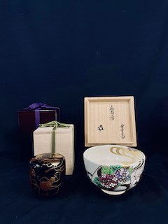 茶道具 表千家 而妙斎書付(宗員時代) 初瀬川柳庵 梅筒水