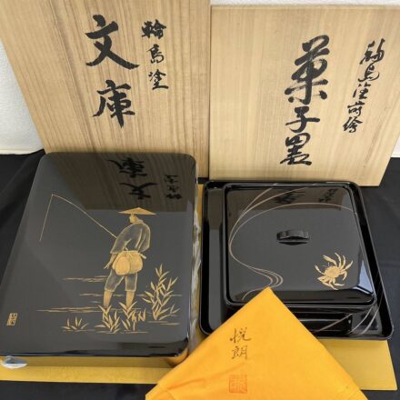 漆器/蒔絵文庫の買取実績|骨董品・美術品買取こたろう 漆器/蒔絵文庫の買取実績|骨董品・美術品買取こたろう