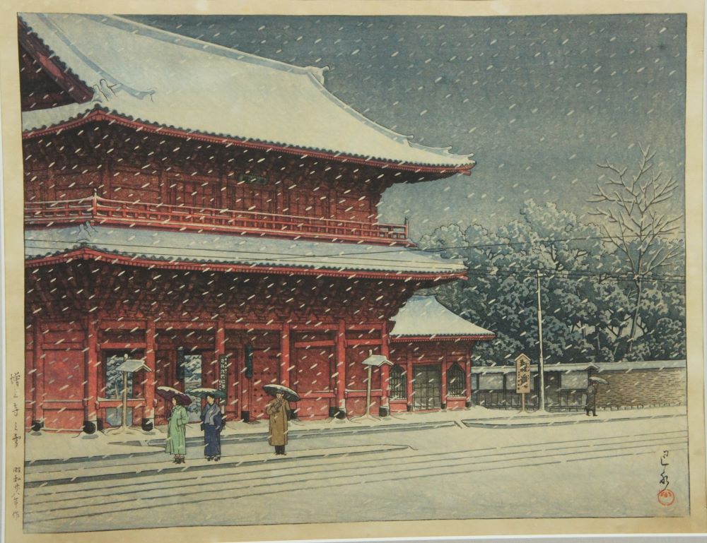 海外でも支持される川瀬巴水とは？新版画で描かれた作風と代表作｜美術